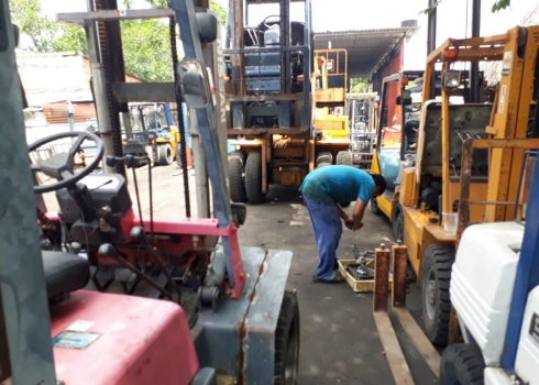 Sửa Chữa Xe Nâng Tại Kcn Ở Thuận An Bình Dương